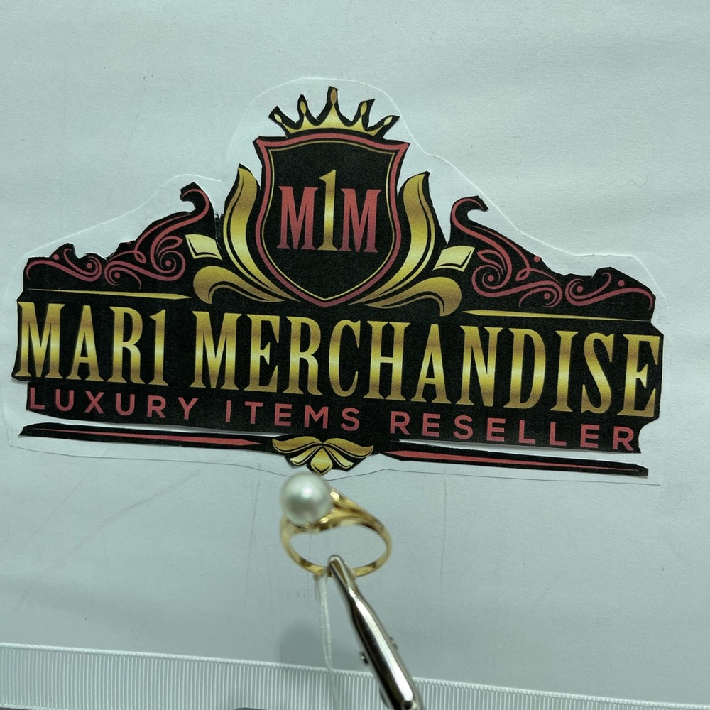 Gold with Pearl Ring( Akoya) Pearl